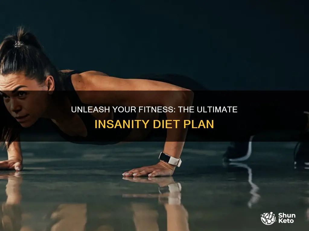 what is the diet plan for insanity