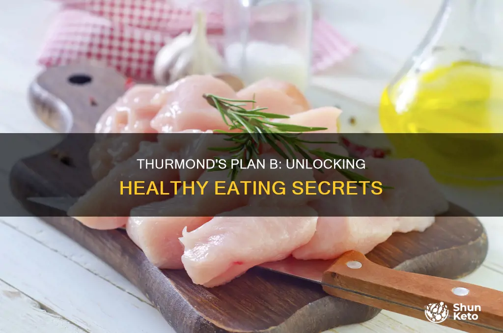 what is the diet plan for michael thurmond plan b