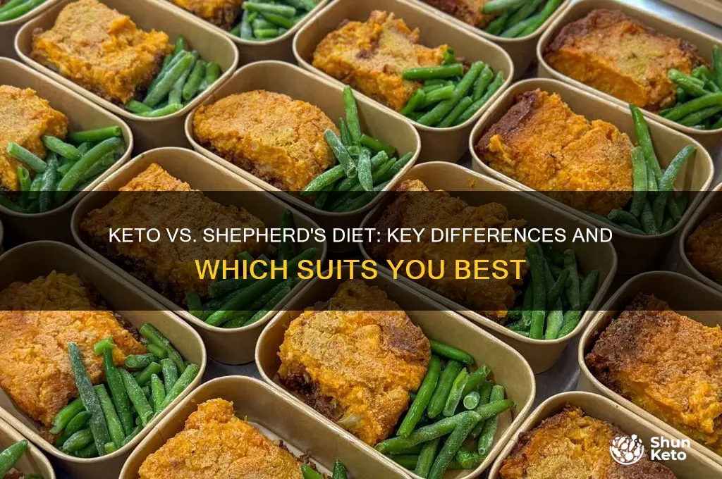 what is the difference between keto and shepherds diet