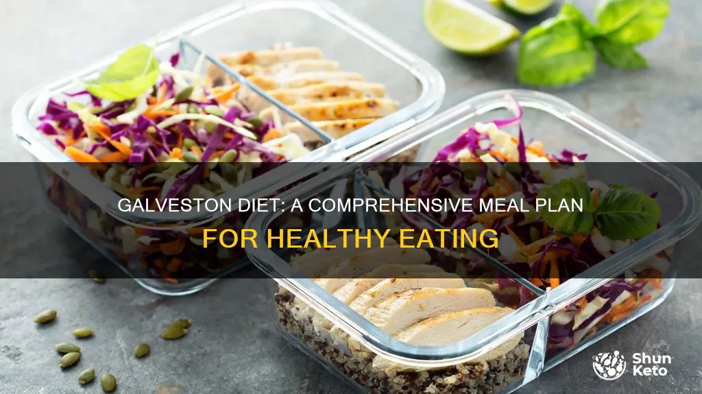 what is the galveston diet meal plan