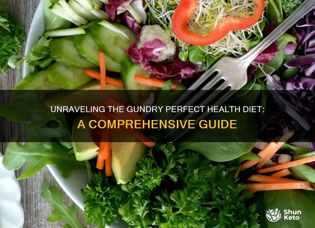 what is the gundry perfect health diet plan