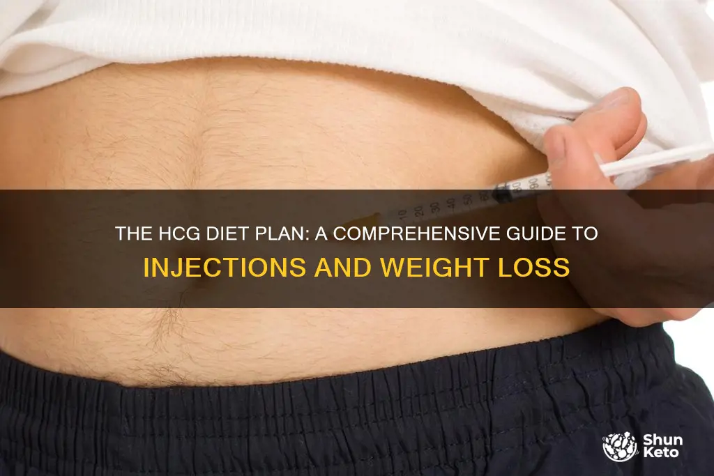 what is the hcg diet plan with injections