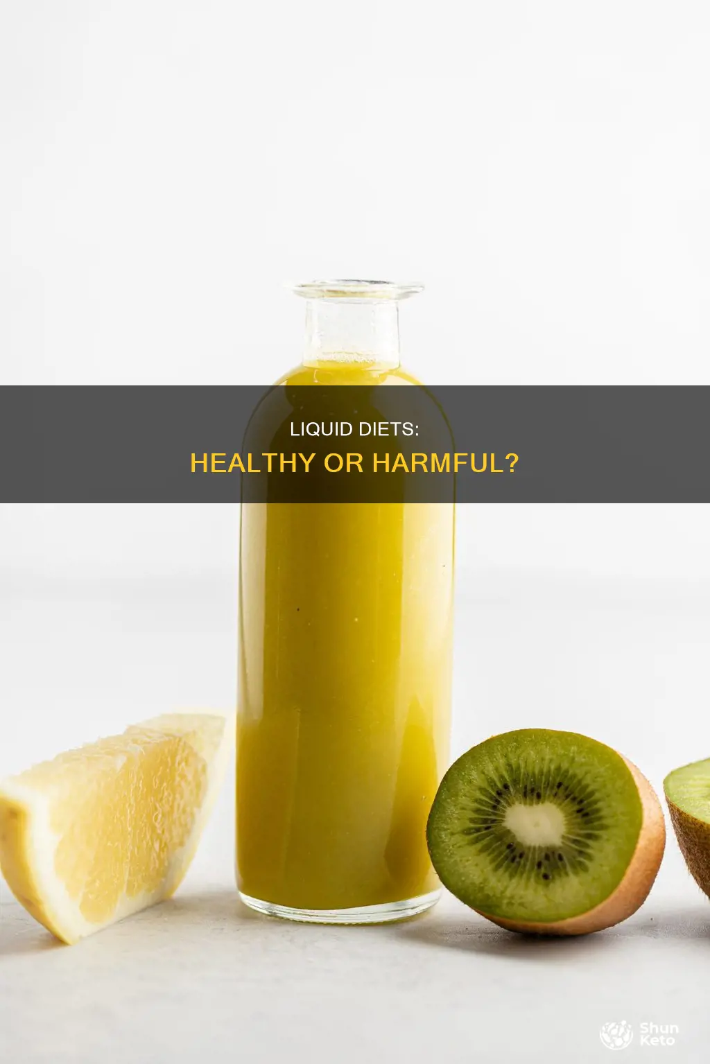 what is the healthiest liquid diet