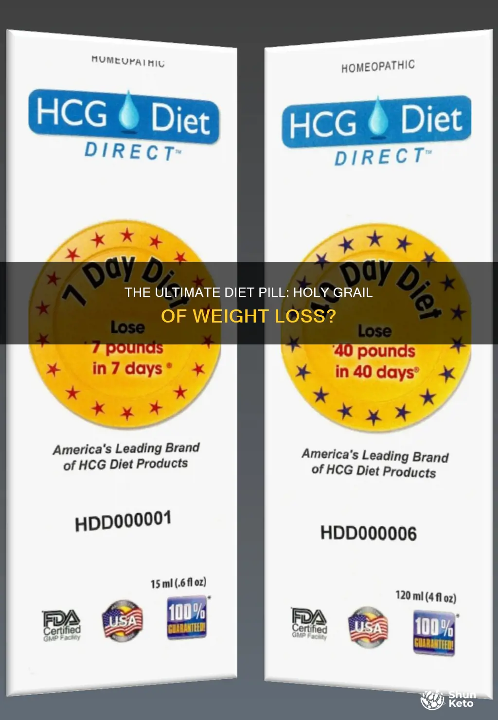 what is the holy grail diet pill