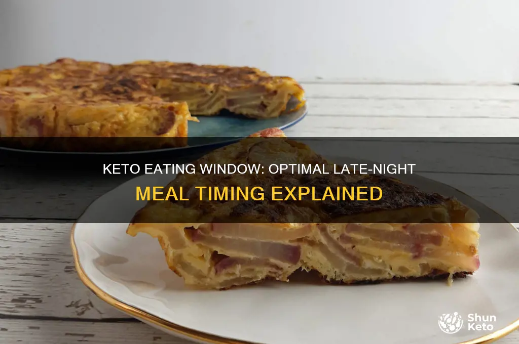 what is the latest you should eat on keto