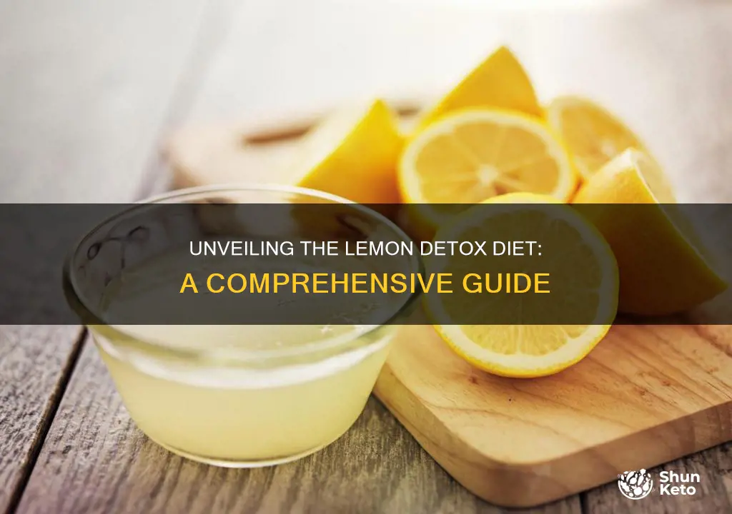 what is the lemon detox diet plan