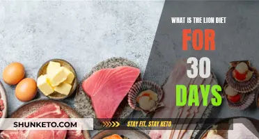 Lion Diet: 30-Day Challenge for a Healthier You