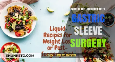 Liquid Diet: Post-Gastric Sleeve Surgery