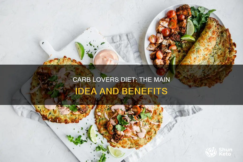 what is the main idea of the carb lovers diet