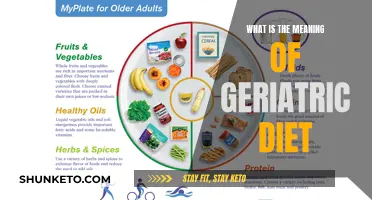 Understanding Geriatric Diet: Nurturing Healthy Aging Through Nutrition