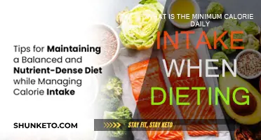 Calorie Counting: Minimum Daily Intake for Dieting