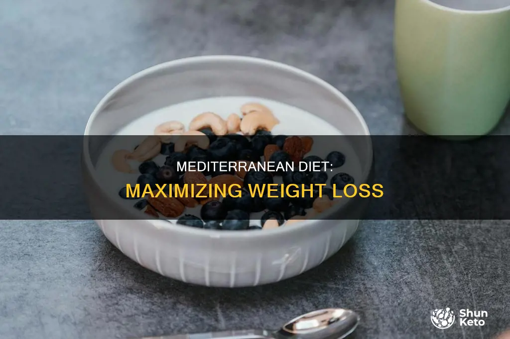 what is the most i lose on mediterranean diet