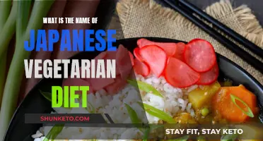The Japanese Vegetarian Diet: What's in a Name?