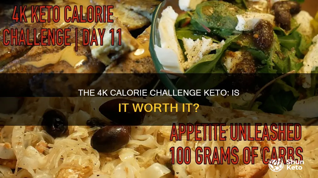 what is the point of the 4k calorie challenge keto