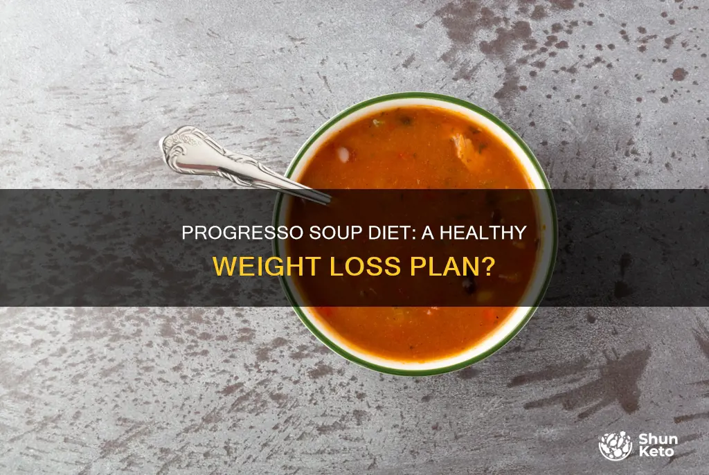 what is the progresso soup diet plan