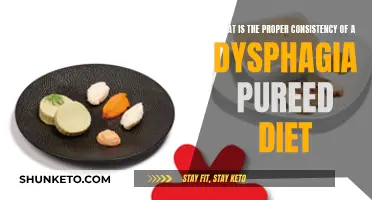 Dysphagia Diet: Mastering Pureed Food Consistency