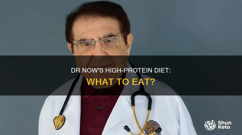 what is the protein diet the dr nowzaradan recommend