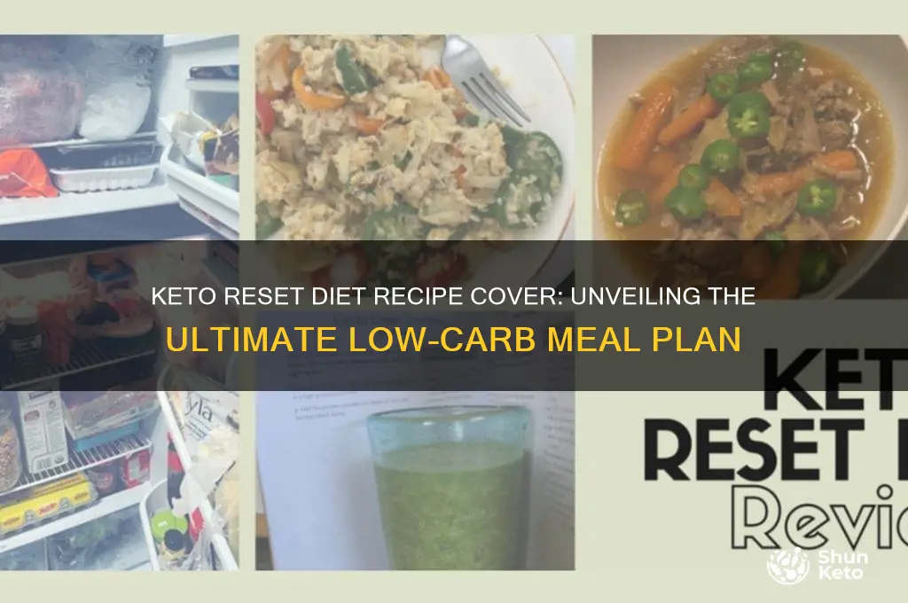 what is the recipe cover of the keto reset diet