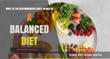 A Balanced Diet: Daily Intake Recommendations for Optimal Health