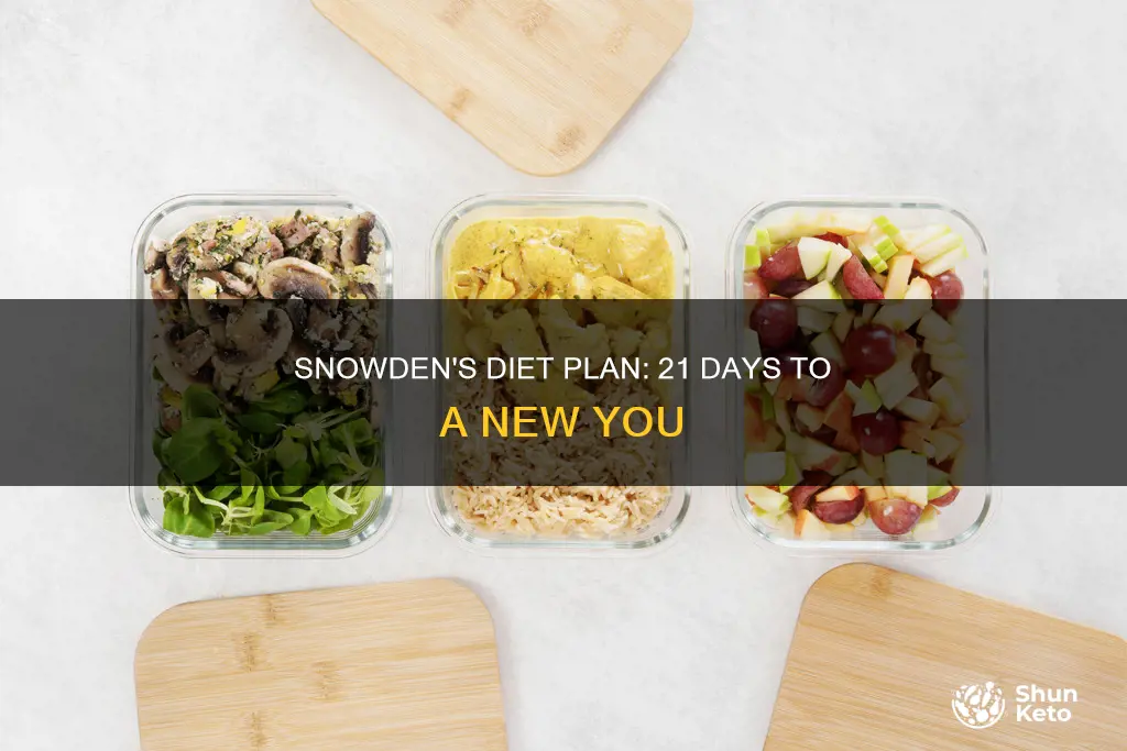 what is the snowdens 21 day diet