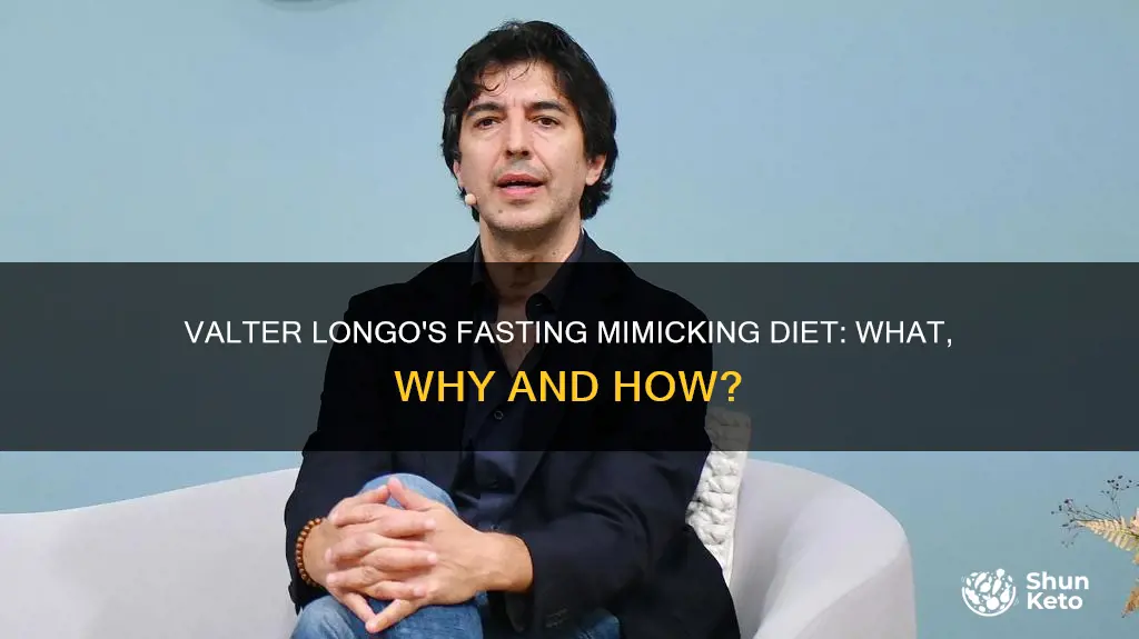 what is the valter longho fasting mimicking diet