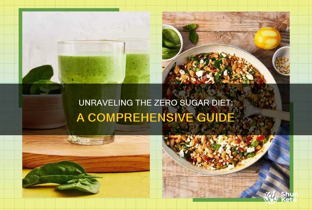 what is the zero sugar diet plan