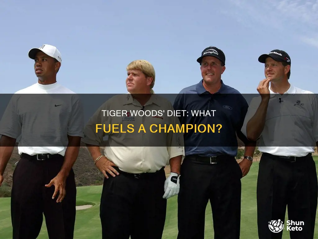 what is tiger woods diet like