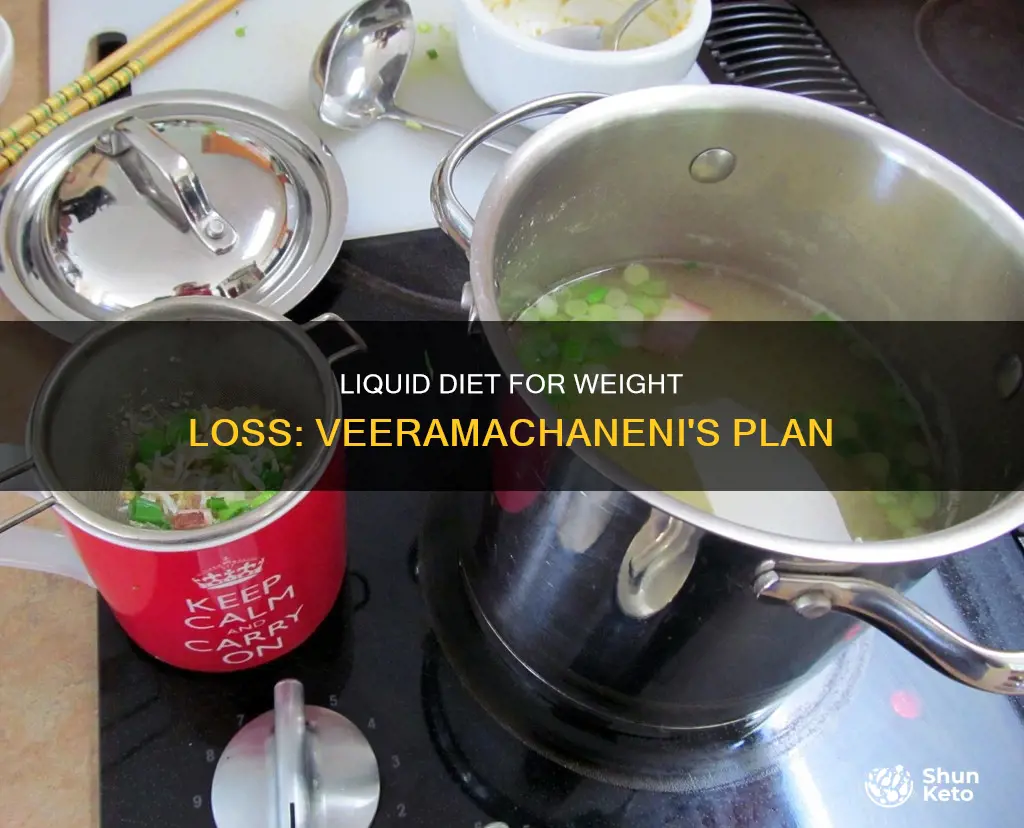what is veeramachaneni liquid diet