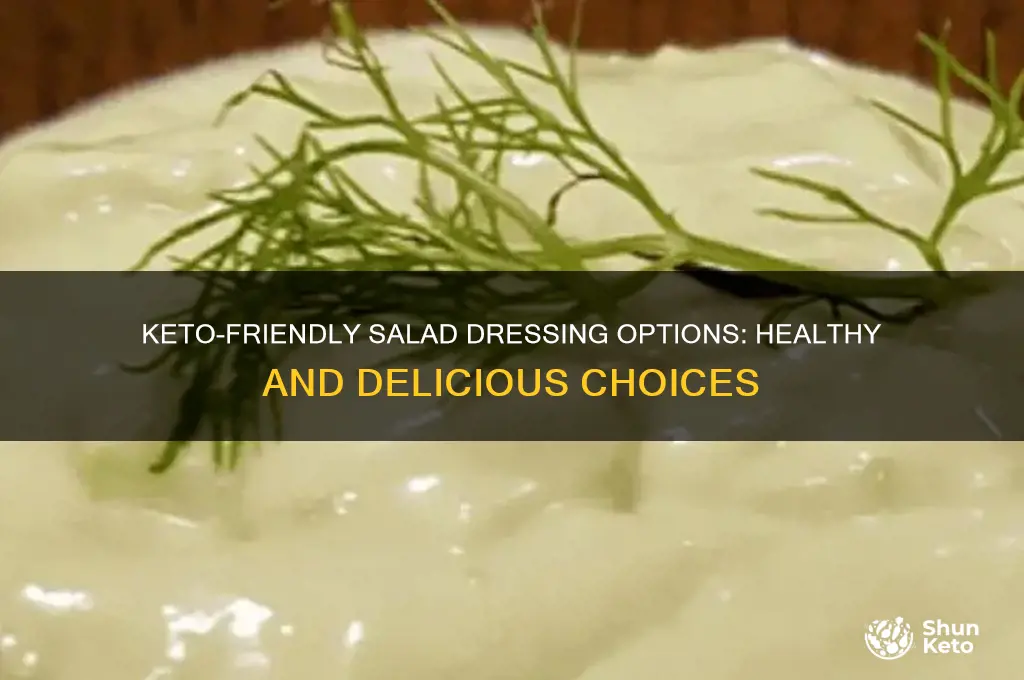 what kd of salad dressing can i use on keto