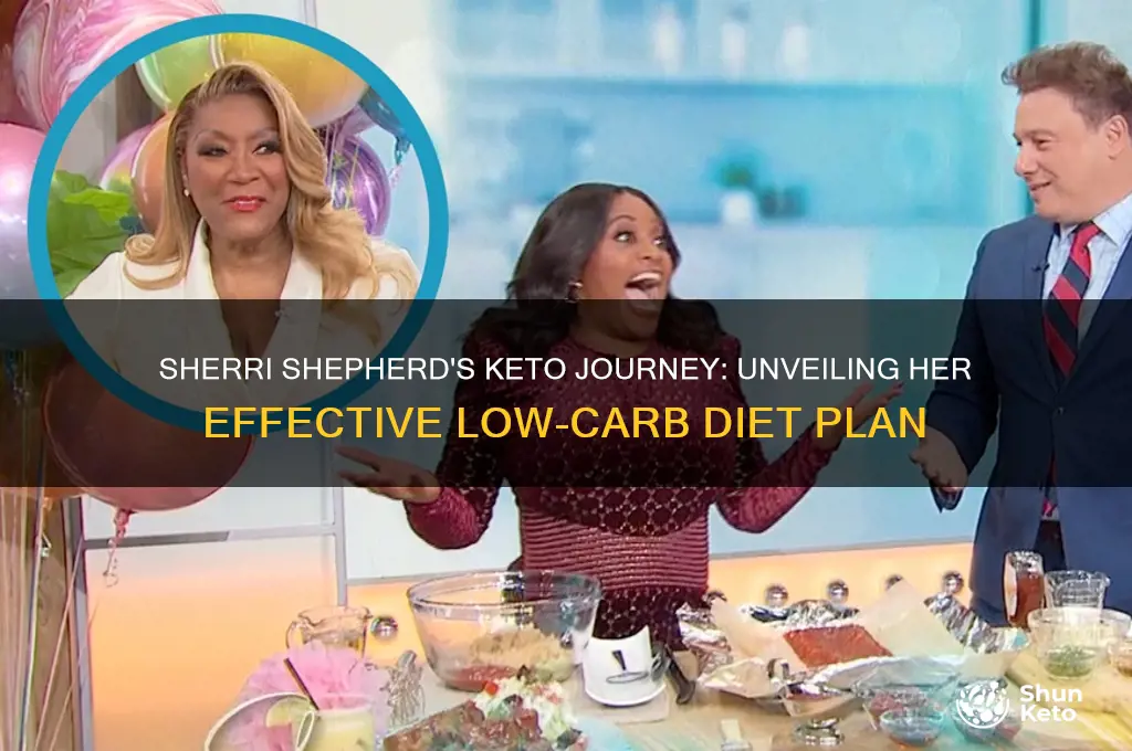 what keto diet did sherri sheperd do