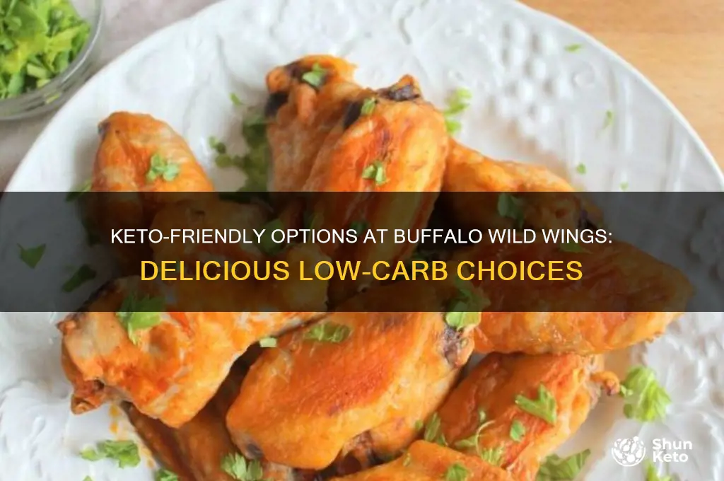 what keto food can i eat at buffalo wild wings