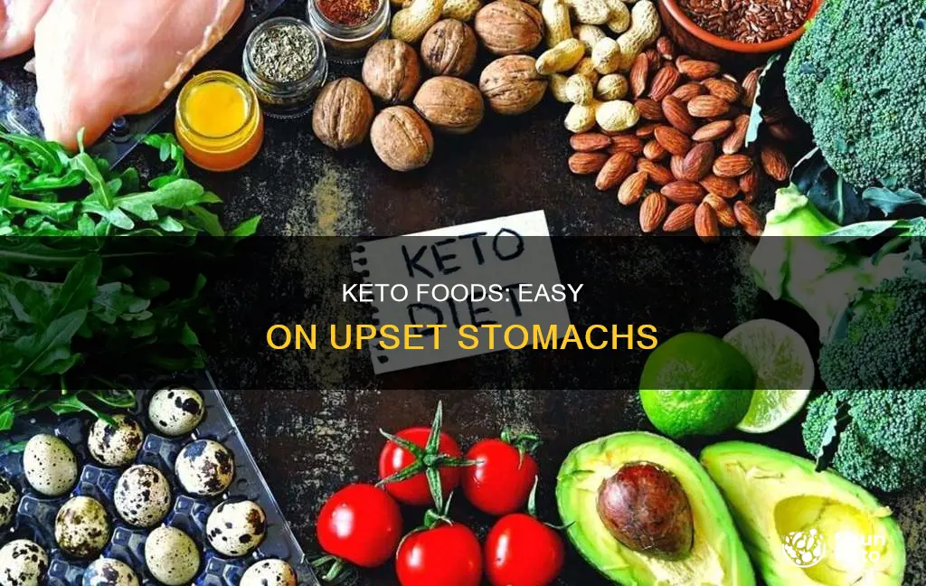 what keto food is easy on an upset stomach