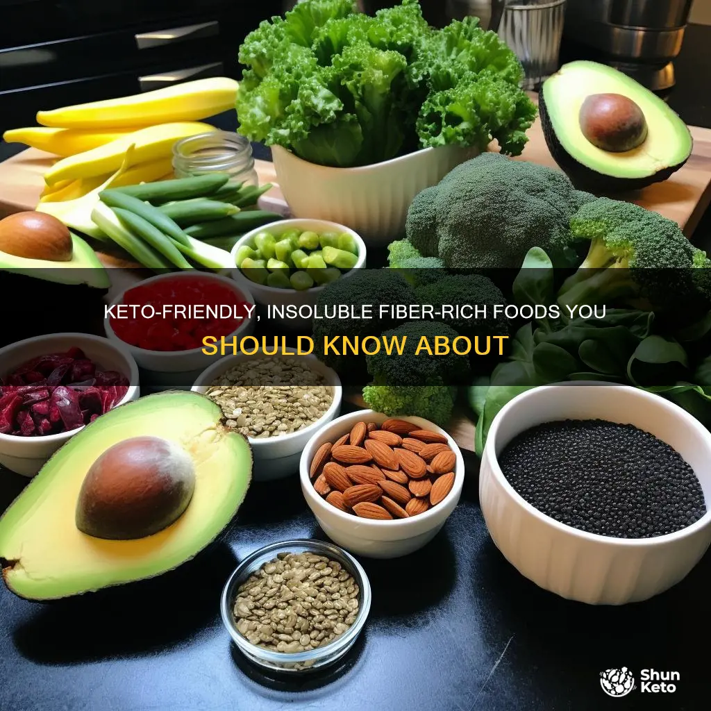 what keto foods are high in insouble fiber