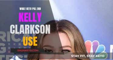 Kelly Clarkson's Keto Pill Weight Loss Journey