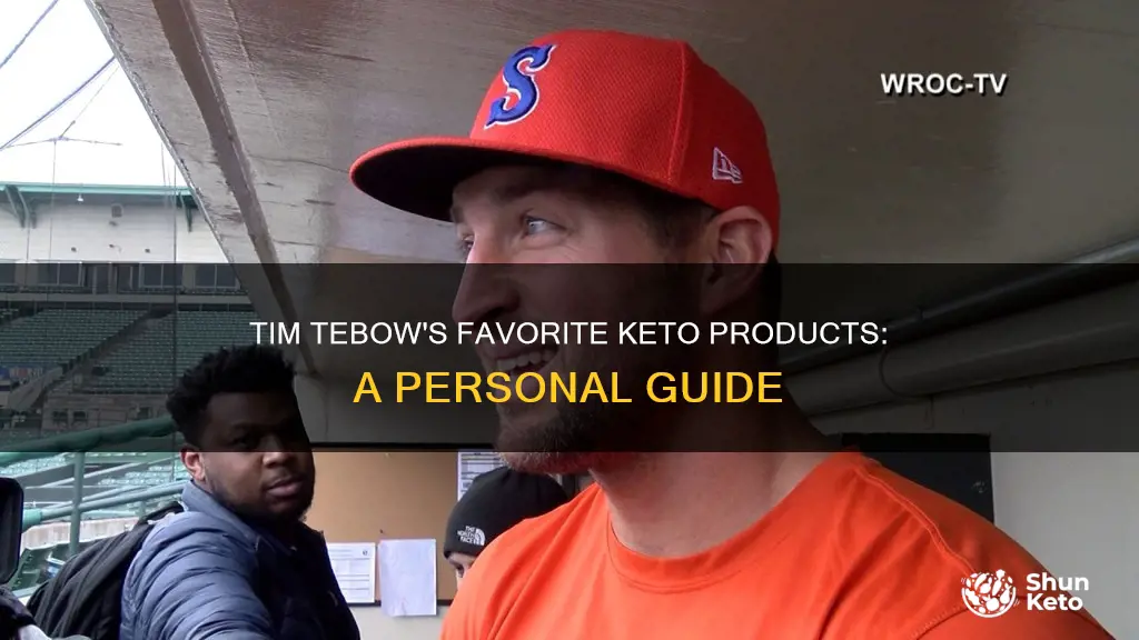 what keto products does tim tebow use