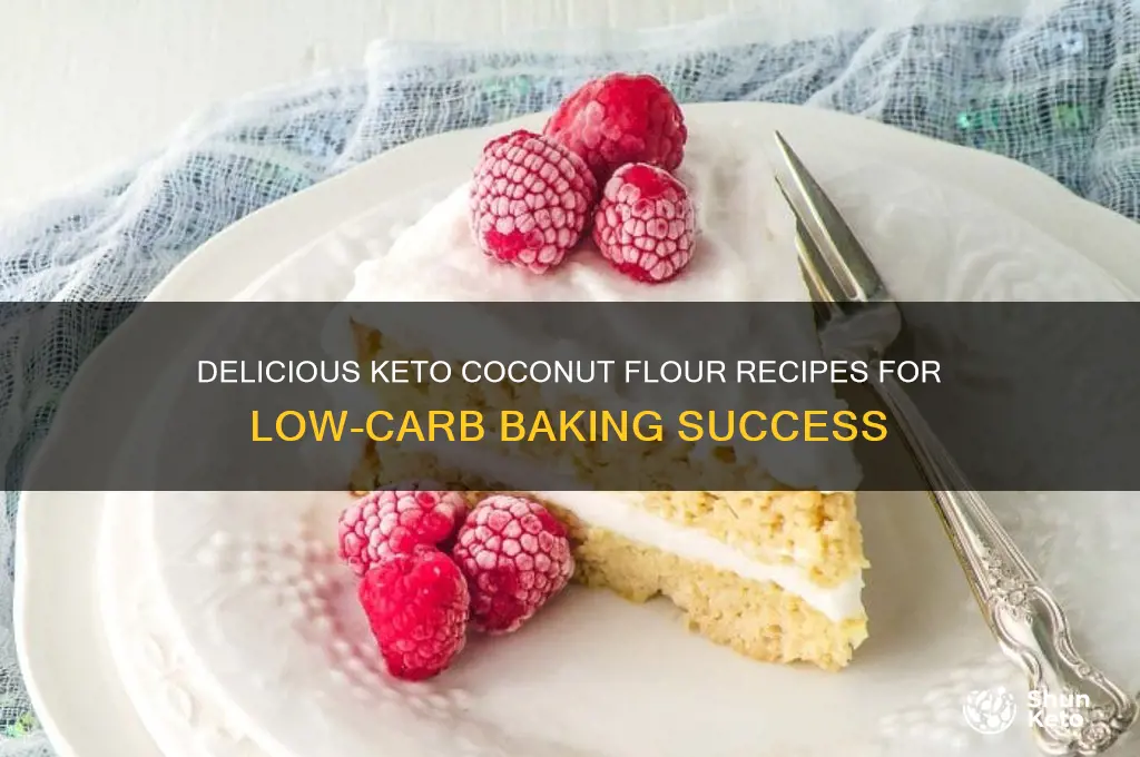 what keto recipes can i use cocnut flour for