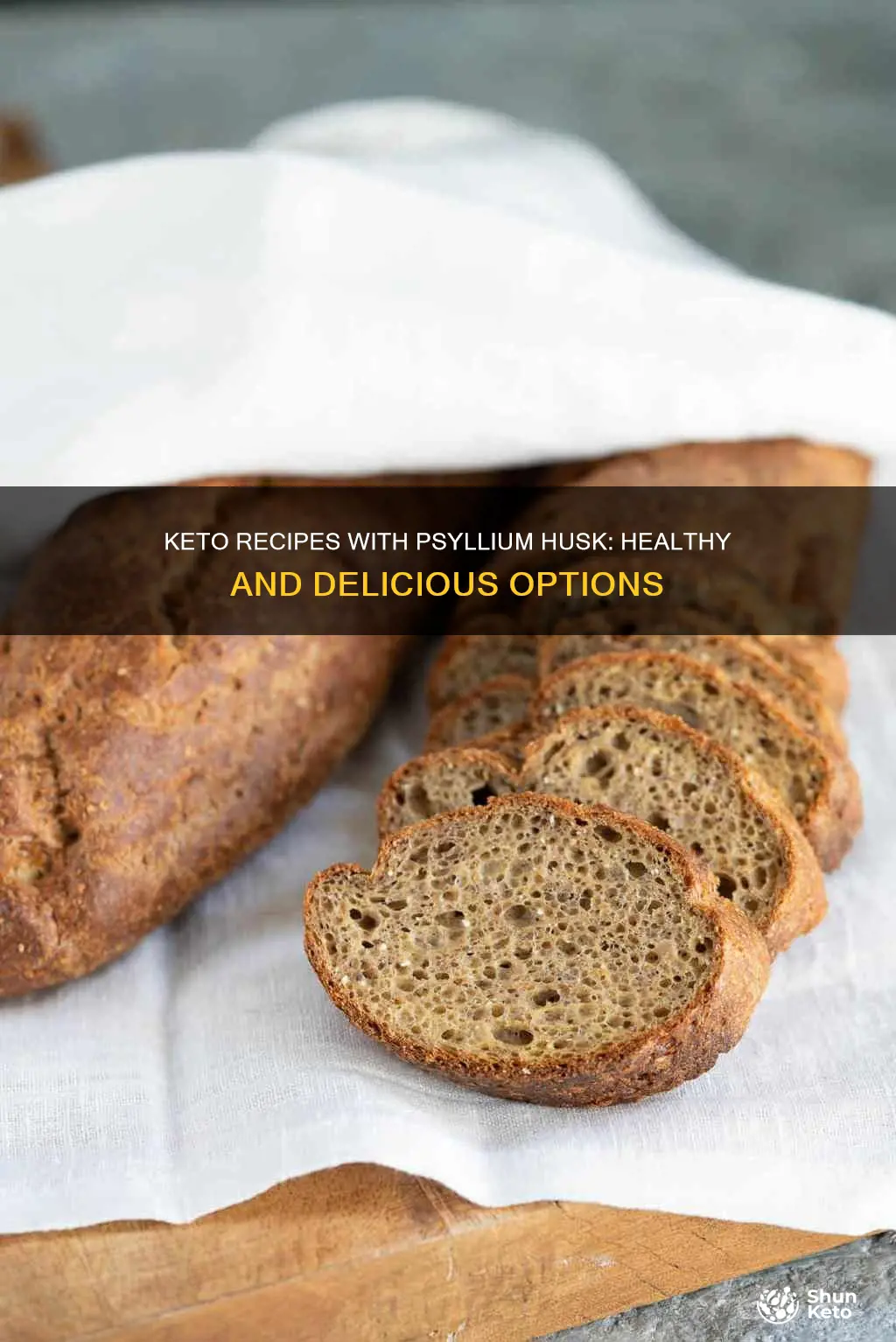 what keto recipes use psyllium husk