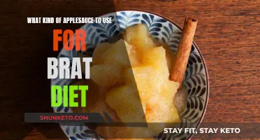 Applesauce Options for the BRAT Diet: What to Choose?