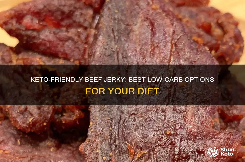 what kind of beef jerky can you eat on keto