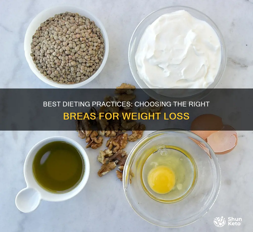 what kind of breas for diet