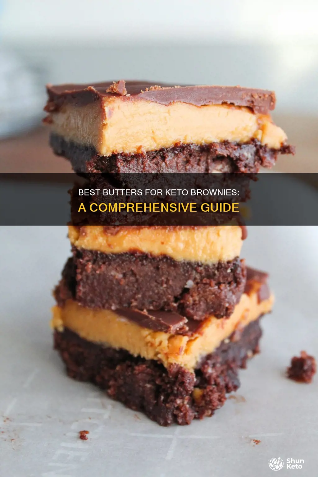 what kind of butter do you use for keto brownies