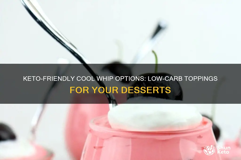 what kind of cool whip for the keto diet