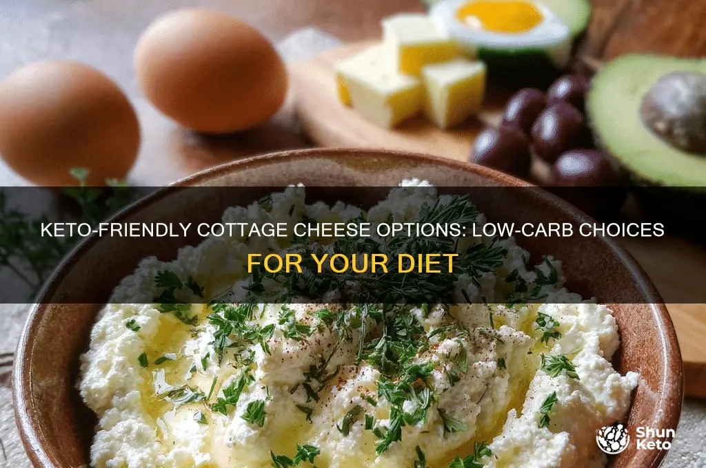 what kind of cottage cheese can i have on keto