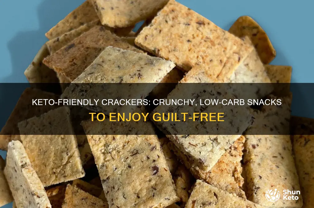 what kind of crackers can i eat on keto