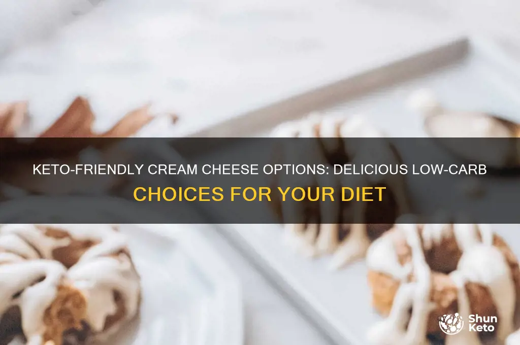 what kind of cream cheese can you eat on keto