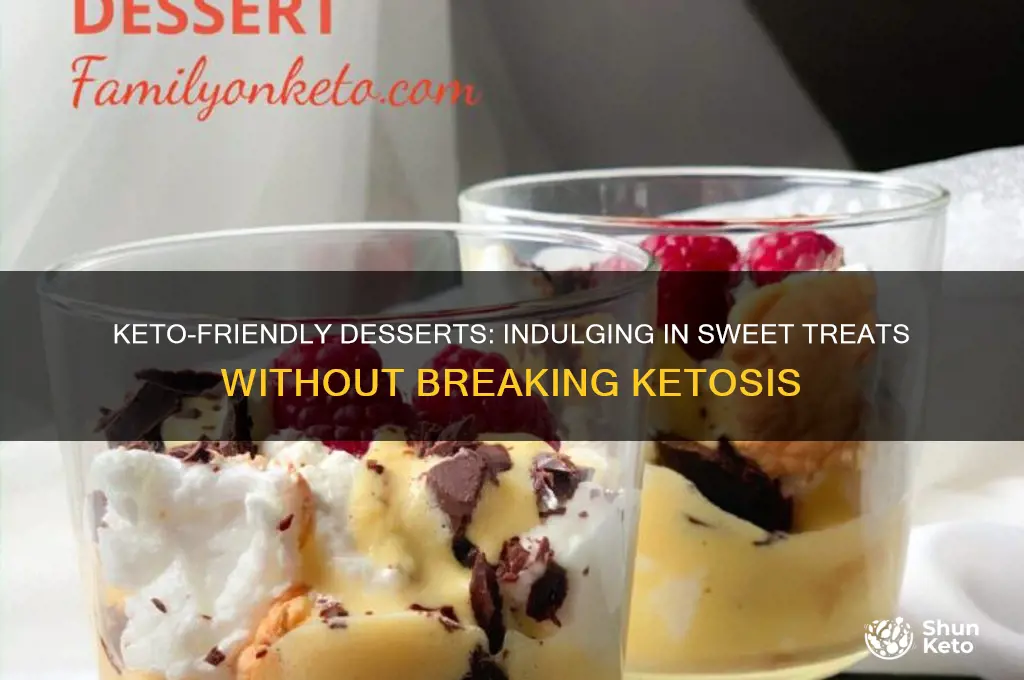 what kind of desert on a keto diet