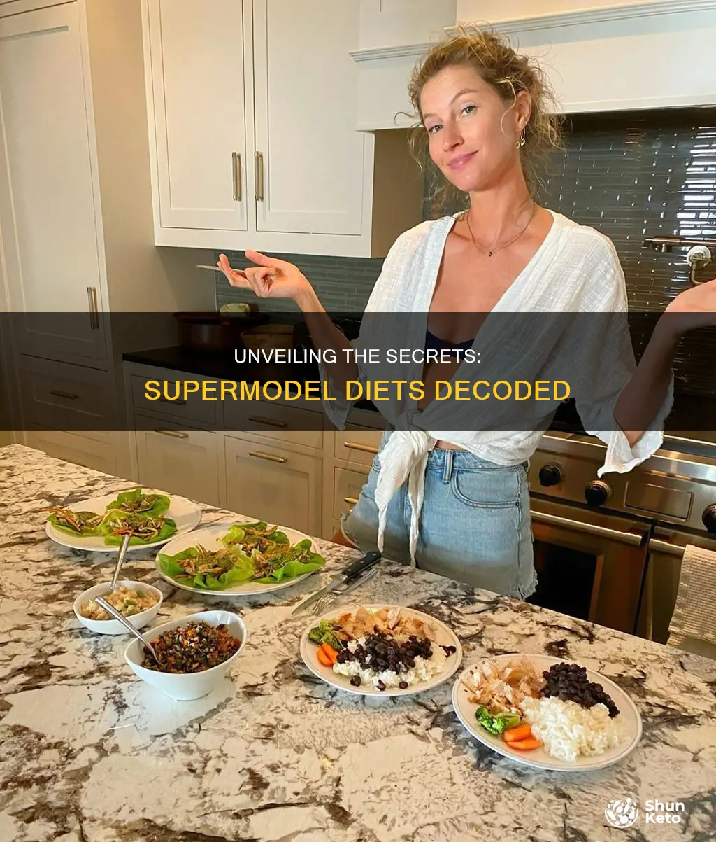 what kind of diet are supermodels on