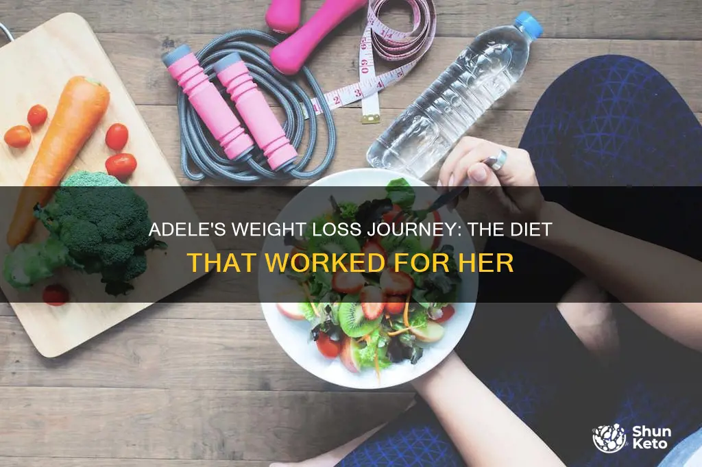 what kind of diet did adele do