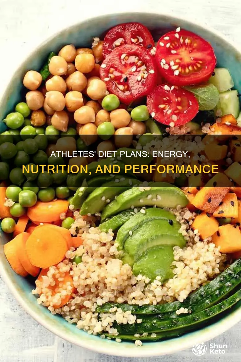 what kind of diet do athletes use