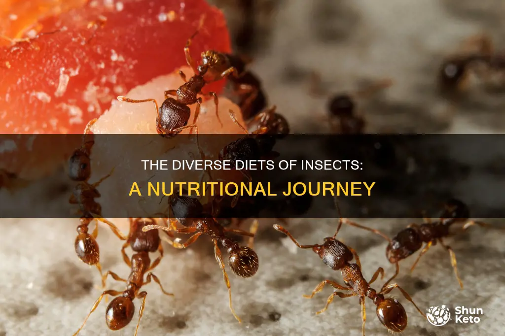 what kind of diet do insects have